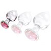Image de Plug Bijou en Verre DIAMOND GLASSY S 6.5 x 2.7cm