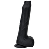 Image de Gode en silicone NOPI 16 x 4cm Noir