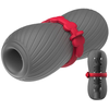 Image de Masturbateur souple DRUM Gris