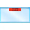 Image de Pochette porte-documents Mondoffice adhésive - Documents ci-inclus- l.int.225 x H.165 cm - Pour format A4 plié en 2 (boîte 250 unités)