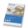 Image de Étiquettes multi-usages Mondoffice adhésion permanente - Coins droits vifs - 105 x 70 mm - Blanc (boîte 800 unités)
