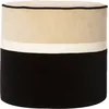 Image de Maison Sarah Lavoine - Pouf Léo - Beige - Velours - Designer Sarah Lavoine