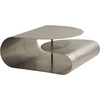 Image de Maison Sarah Lavoine - Table basse Gégé - Argent - Acier inoxydable brossé - Designer Sarah Lavoine