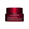 Image de Clarins - Multi-intensive Nuit Crème Lift-redensifiante Anti-rides - Peaux Très Sèches Crème Visage Pot 50ml