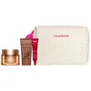 Image de Clarins - Coffret Extra-firming Crème Jour, Crème Nuit, Soin Yeux & Sérum