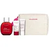 Image de Clarins - Coffret Eau Dynamisante Eau De Soins, Baume Corps & Baume Visage