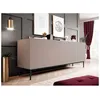 Image de Buffet 4 portes 200 cm KASHA Pieds noir rose BOBOCHIC