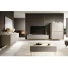 Image de Buffet haut 2 portes 100 cm KASHA Pieds or beige BOBOCHIC