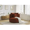 Image de Fauteuil CESAR velours orange BOBOCHIC