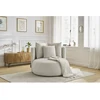 Image de Fauteuil CESAR velours beige BOBOCHIC