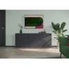 Image de Buffet 2 portes 167 cm ALICE gris foncé BOBOCHIC