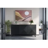 Image de Buffet 2 portes 167 cm ALICE pieds en métal chêne et noir BOBOCHIC