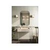 Image de Console suspendue 2 tiroirs 100 cm ATLAS beige BOBOCHIC