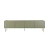 Image de Meuble TV 4 portes 220 cm ATLAS vert BOBOCHIC