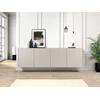 Image de Buffet 4 portes 220 cm ATLAS beige BOBOCHIC