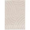 Image de Tapis poils ras BENOIT motif abstrait beige 120x170 BOBOCHIC