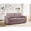 Image de Canapé droit convertible déplimousse COME tissu chiné rose BOBOCHIC 2 places