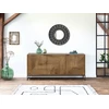 Image de Buffet 3 portes 170 cm NAOMIE bois massif d'acacia BOBOCHIC