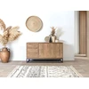 Image de Buffet 2 portes 3 tiroirs 150 cm BERGERAC bois massif de manguier BOBOCHIC