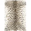 Image de Tapis poils ras MERYL motif léopard imprimé léopard marron 160x230 BOBOCHIC