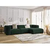 Image de Canapé d'angle fixe ZEPHYR vert angle droit BOBOCHIC 4 places