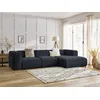 Image de Canapé d'angle fixe ZEPHYR bleu foncé angle droit BOBOCHIC 4 places