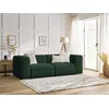Image de Canapé droit fixe 2 places ZEPHYR vert BOBOCHIC