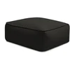 Image de Pouf pour canapé de jardin modulable GIULIA avec bâche de protection noir BOBOCHIC