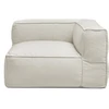 Image de Angle pour canapé de jardin modulable GIULIA avec bâche de protection beige BOBOCHIC