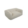 Image de Panier pour chien SALTO tissu imitation fourrure beige m (80cm) BOBOCHIC 1 places