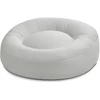 Image de Pouf extérieur avec bâche de protection ELOANE gris clair BOBOCHIC