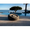 Image de Pouf extérieur avec bâche de protection ELOANE gris foncé BOBOCHIC