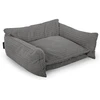 Image de Panier pour chien PLUTO velours côtelé gris foncé xxl (123 cm) BOBOCHIC 1 places