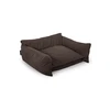 Image de Panier pour chien PLUTO velours côtelé marron xxl (123 cm) BOBOCHIC 1 places
