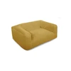 Image de Panier pour chien SALTO tissu imitation fourrure jaune xl (115 cm) BOBOCHIC 1 places