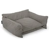 Image de Panier pour chien PLUTO velours côtelé taupe xxl (123 cm) BOBOCHIC 1 places