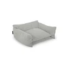 Image de Panier pour chien PLUTO velours côtelé gris clair xl (100 cm) BOBOCHIC 1 places