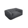 Image de Panier pour chien SALTO tissu imitation fourrure gris foncé xl (115 cm) BOBOCHIC 1 places
