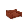 Image de Panier pour chien PLUTO tissu texturé orange l (84 cm) BOBOCHIC 1 places