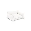Image de Panier pour chien PLUTO tissu texturé blanc xxl (123 cm) BOBOCHIC 1 places