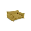 Image de Panier pour chien PLUTO tissu texturé jaune xl (100 cm) BOBOCHIC 1 places