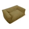 Image de Panier pour chien SALTO velours côtelé jaune m (80cm) BOBOCHIC 1 places