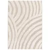 Image de Tapis poils ras VILMA motif abstrait beige 200x290 BOBOCHIC