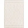 Image de Tapis poil ras AGOSTO motif abstrait beige 200x290 BOBOCHIC