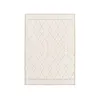 Image de Tapis poil ras AGOSTO motif abstrait beige 120x170 BOBOCHIC