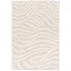 Image de Tapis poils courts AVALON motif abstrait ecru 200x290 BOBOCHIC