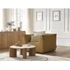 Image de Fauteuil GIORGIA velours côtelé jaune BOBOCHIC