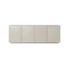 Image de Buffet 4 portes 200 cm ALICE beige BOBOCHIC
