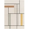 Image de Tapis poils courts EMILIEN motifs abstraits multicolore 120x170 BOBOCHIC