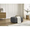 Image de Pouf TINA tissu bouclette gris foncé BOBOCHIC